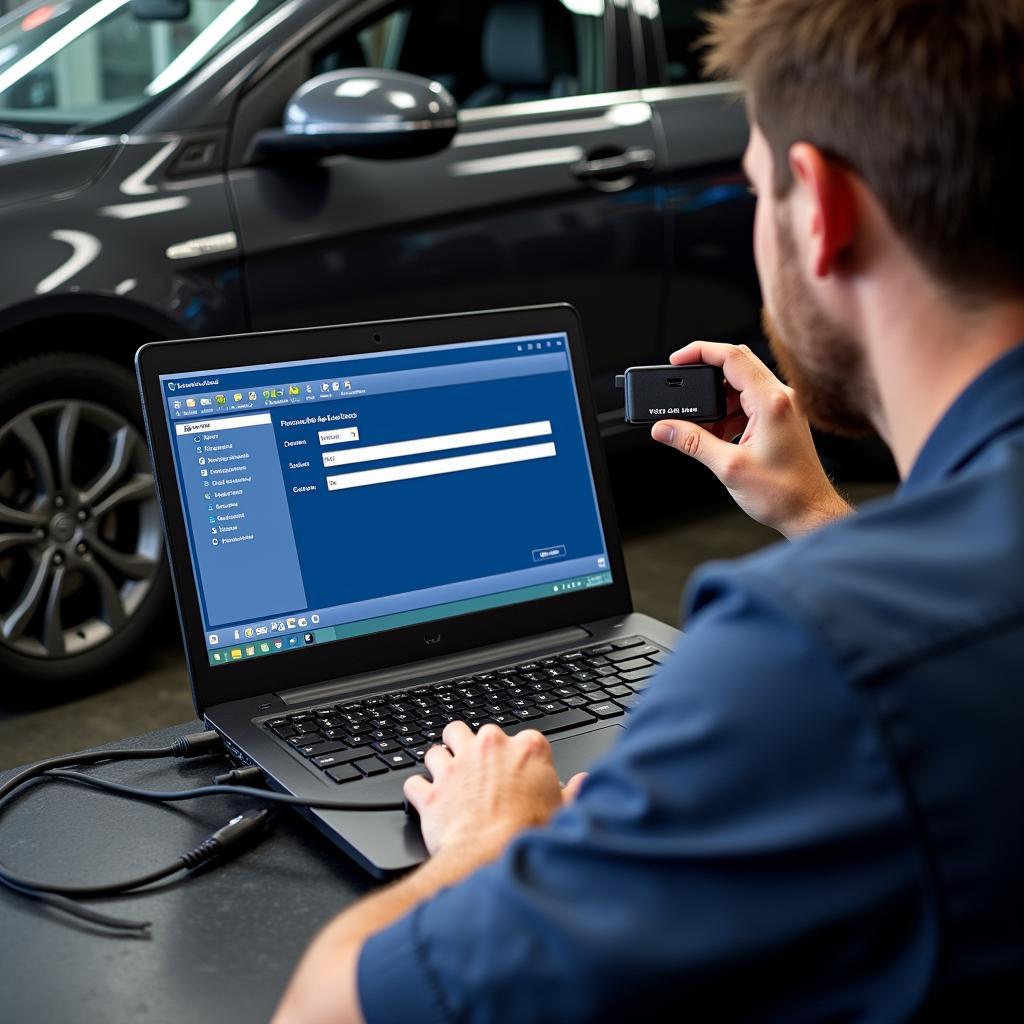 Using an SFD token generator for VAG vehicle diagnostics