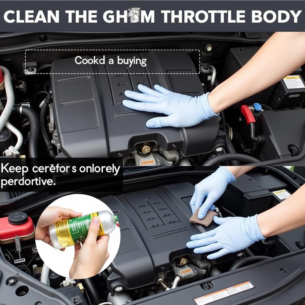 Cleaning a Throttle Body