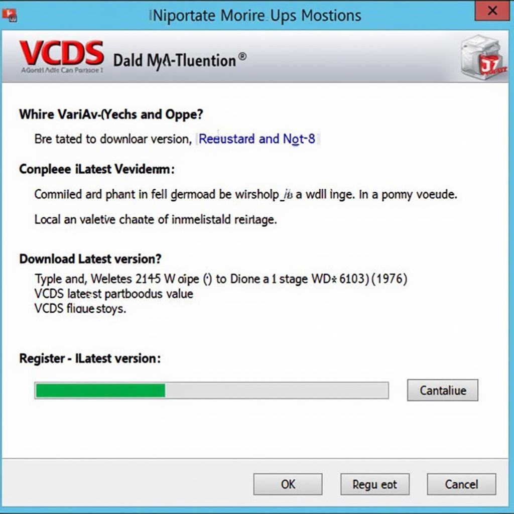 Updating VCDS Software