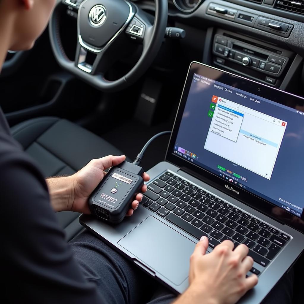 Using VAG COM for car diagnostics