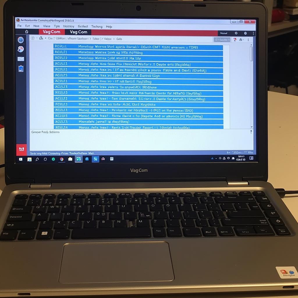 VAG-COM 311.2 Displaying Fault Codes on a Windows 7 Laptop