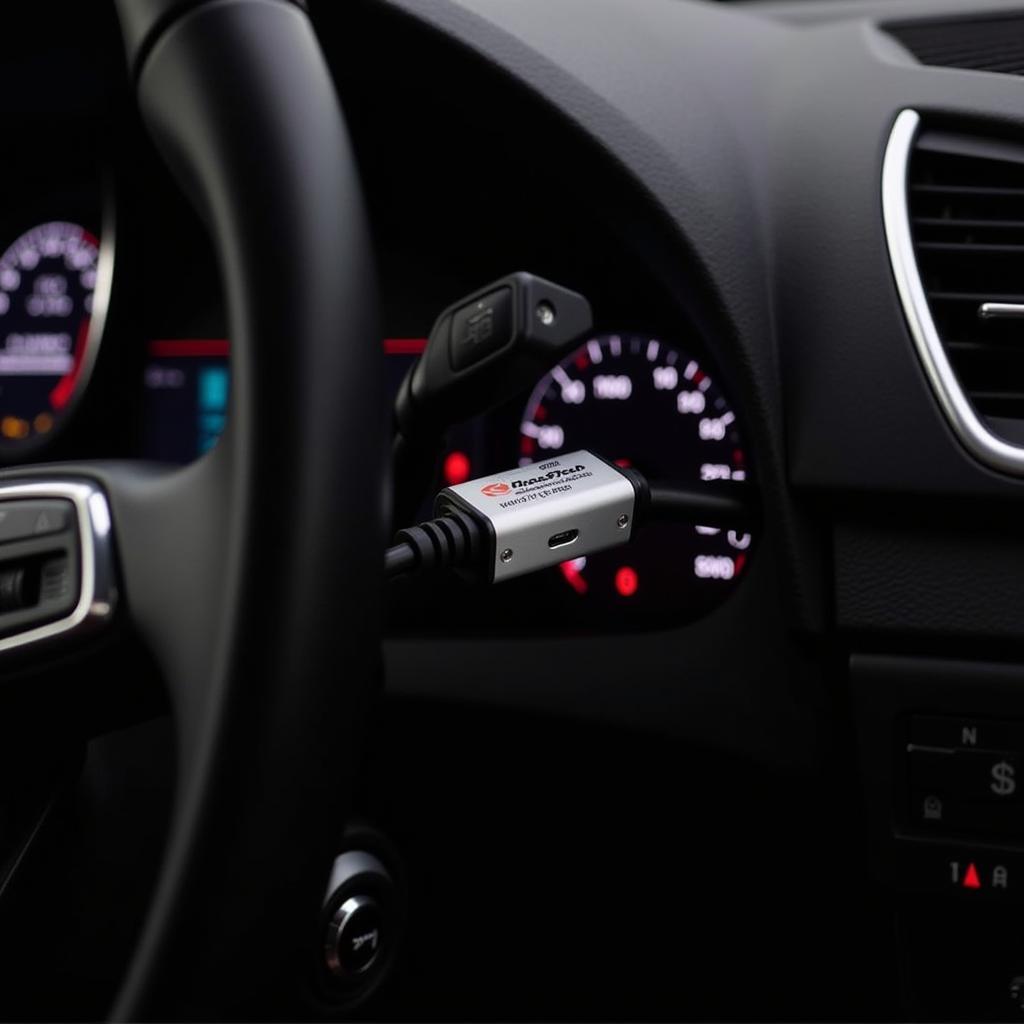 VAG COM Interface Connected to Audi A3 8P