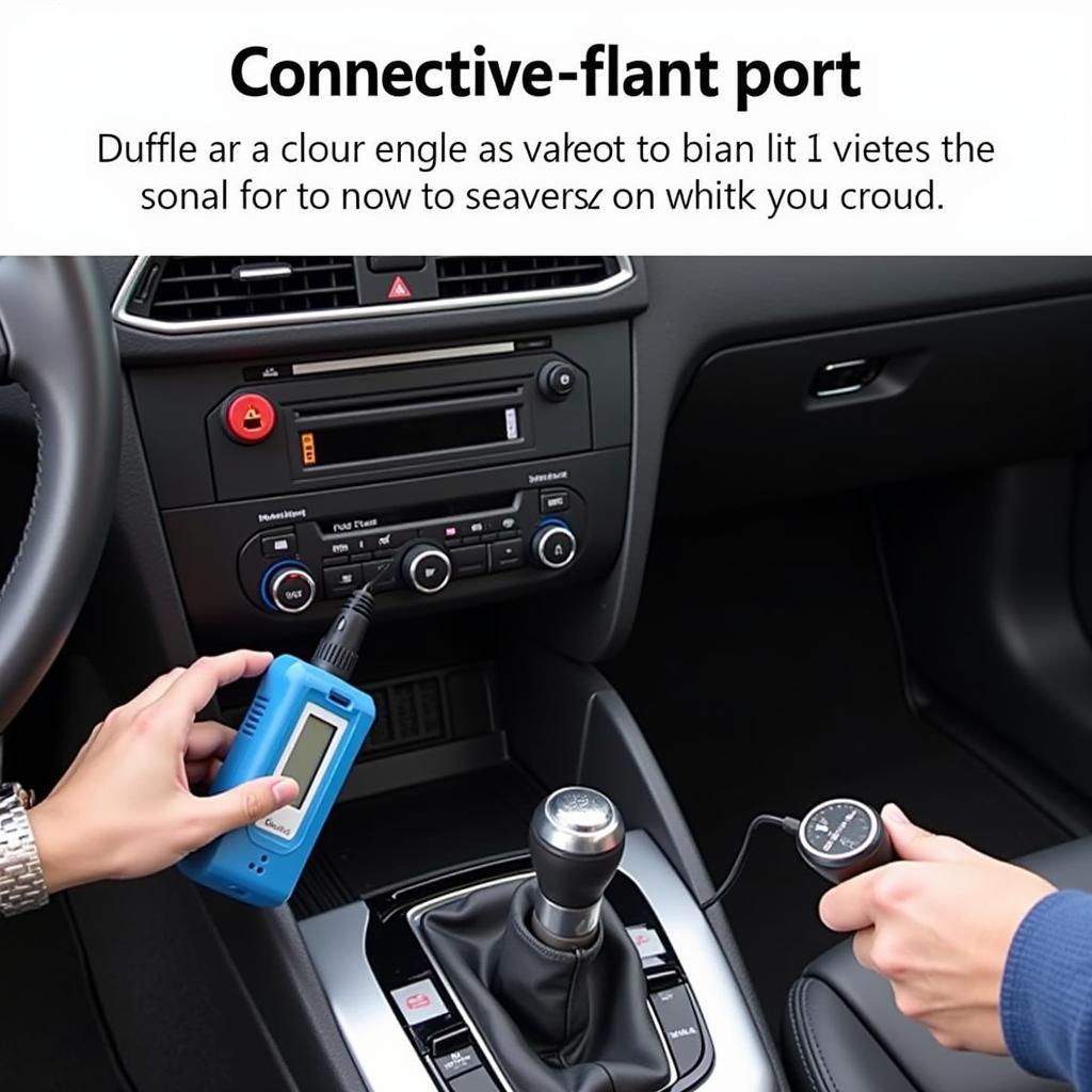 Connecting VAG COM Scanner to Audi A1