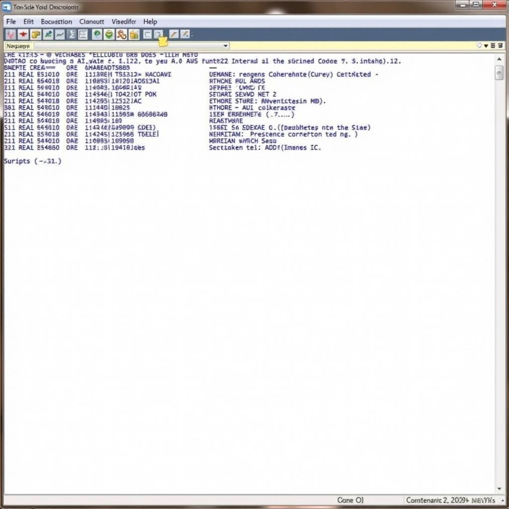 VAG-COM Software Interface Displaying Fault Codes