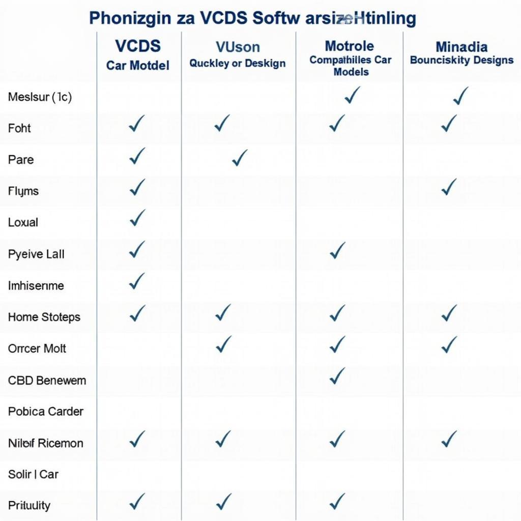 VCDS software versions comparison