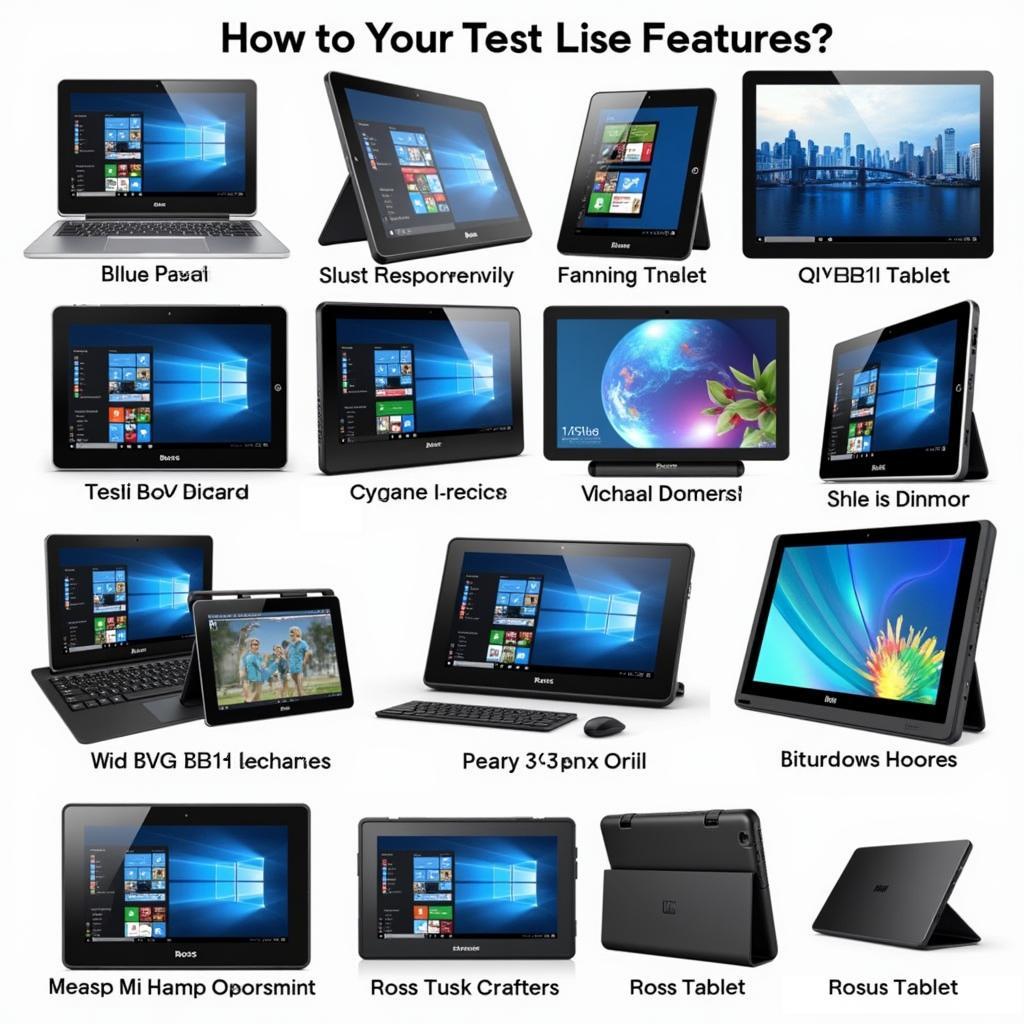 Variety of Ross Tech Tablets Displayed