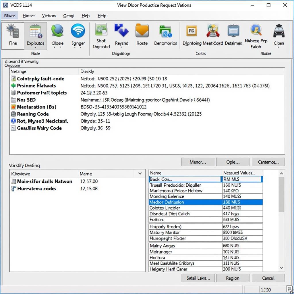 VCDS 11.11 4 Diagnostic Screen