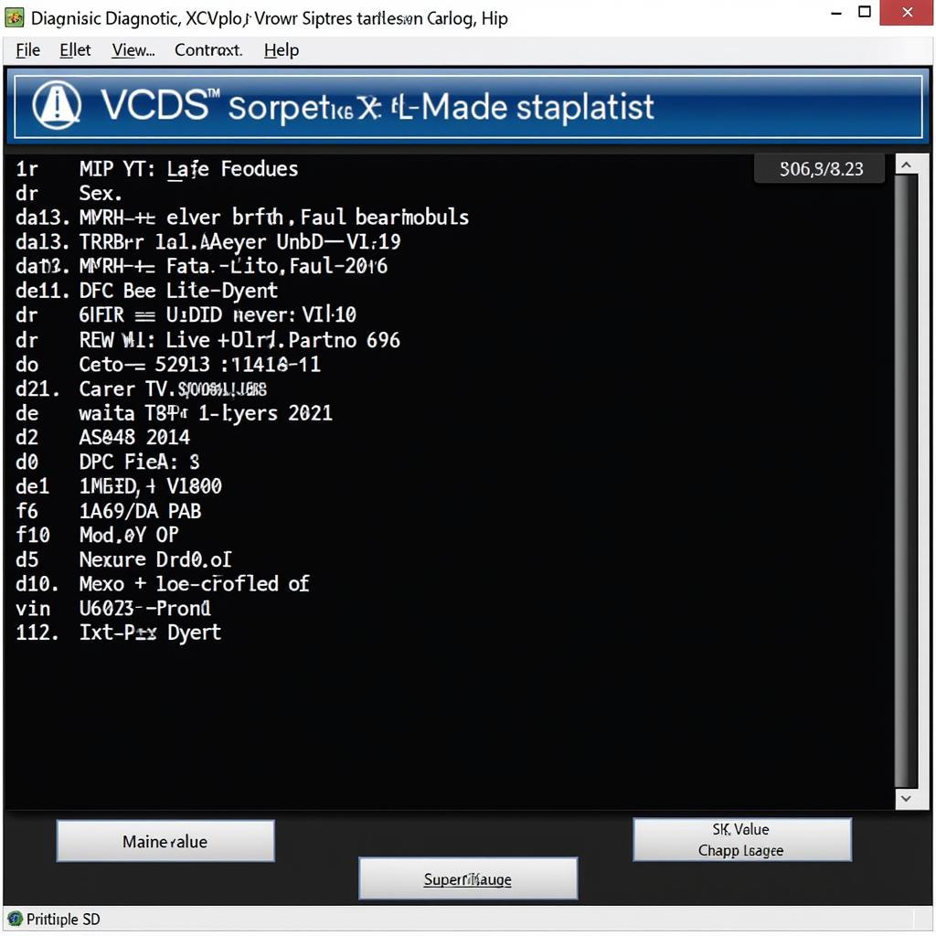 VCDS 14.10 Software Dashboard