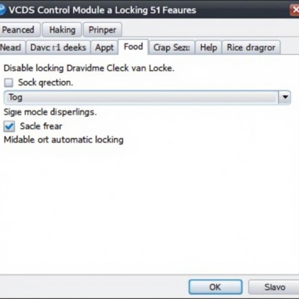 Disabling Auto Lock with VCDS