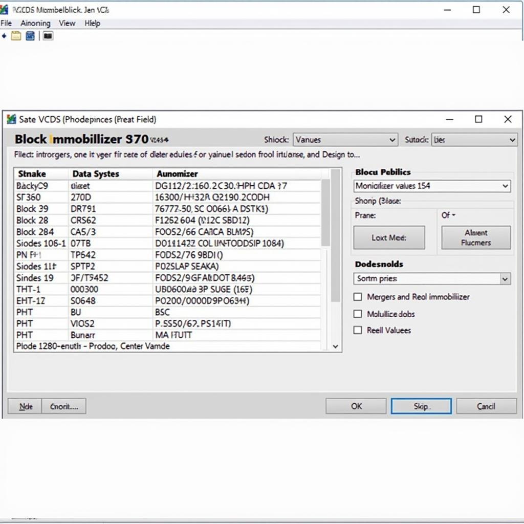 VCDS Block 32 Screenshot