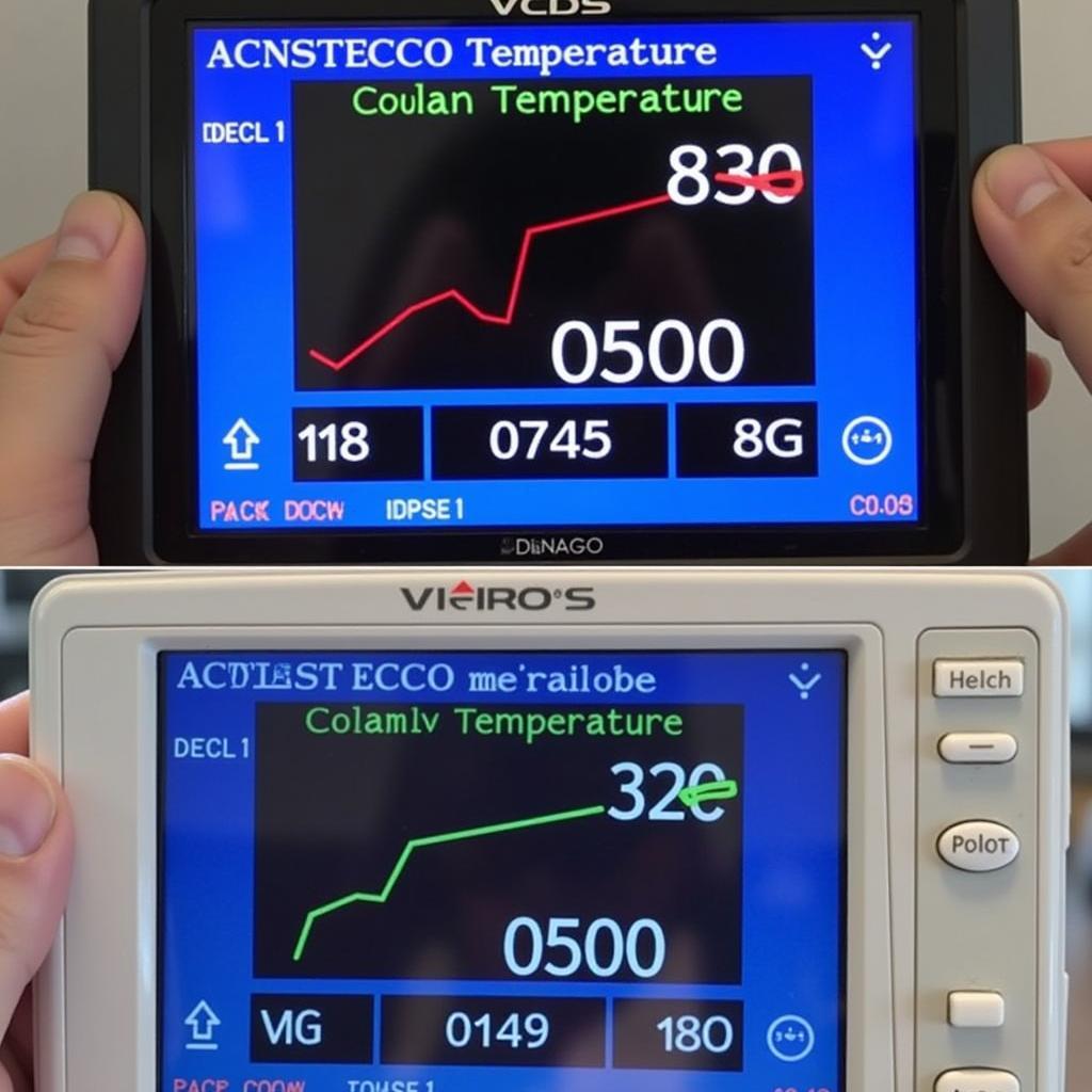 VCDS Coolant Temperature Comparison