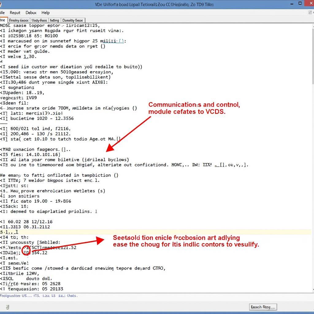 Analyzing VCDS Debug Log