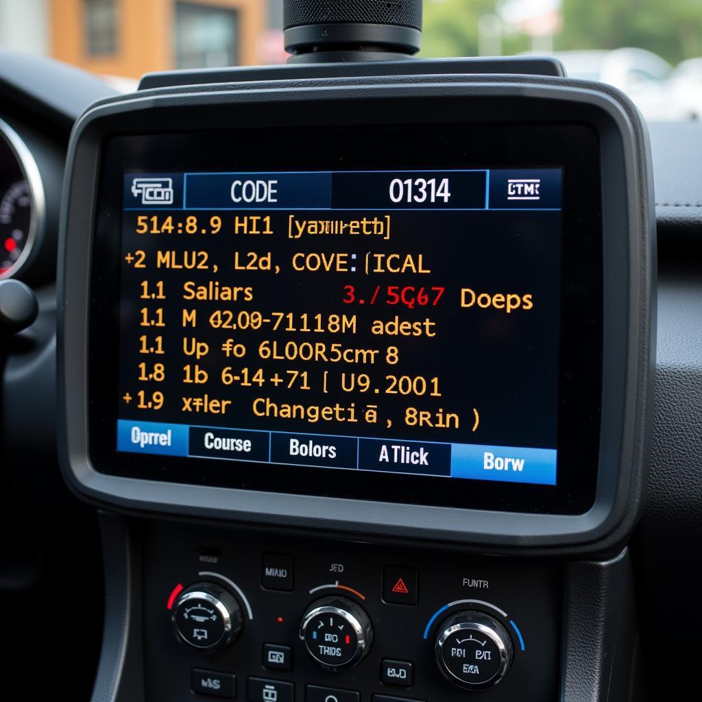 VCDS Diagnostic Tool Reading 01314 Code