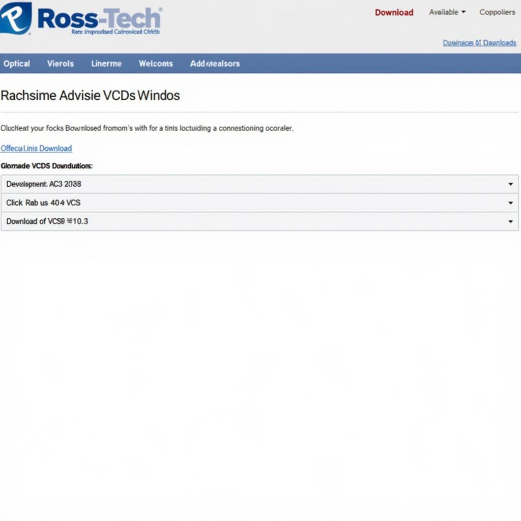 VCDS Software Download Page