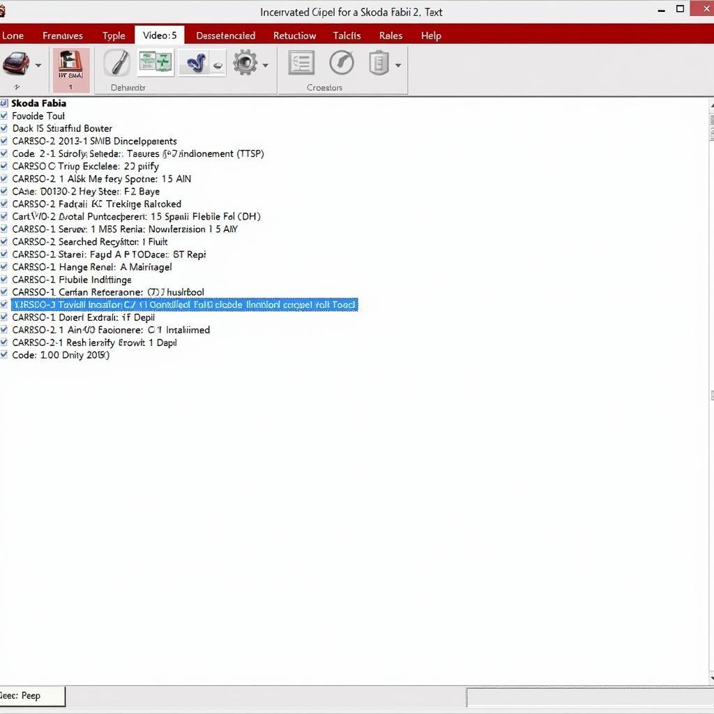 VCDS software displaying fault codes