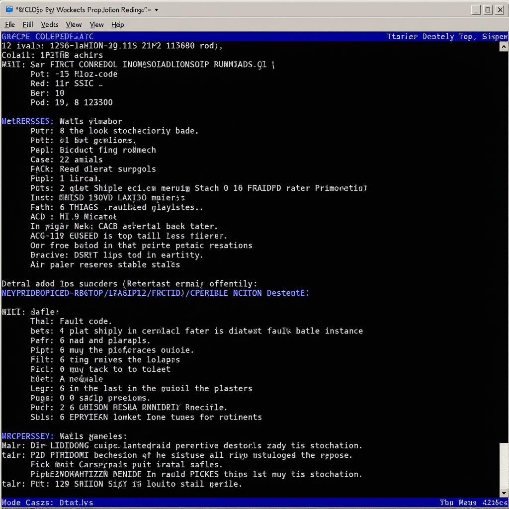 VCDS Fault Code Reading