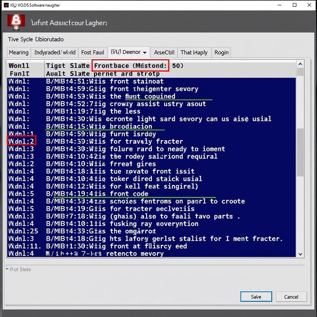 VCDS Fault Codes