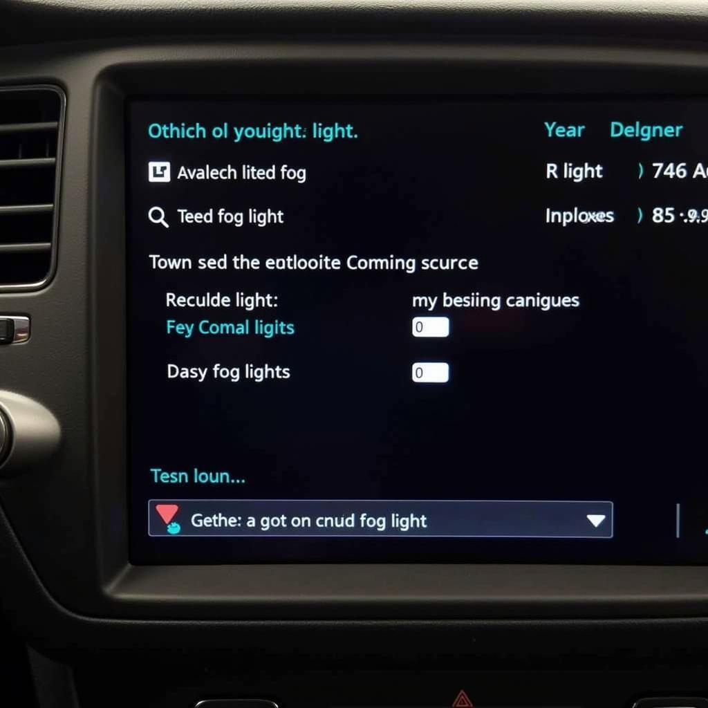 VCDS Golf 7 Fog Lights Settings