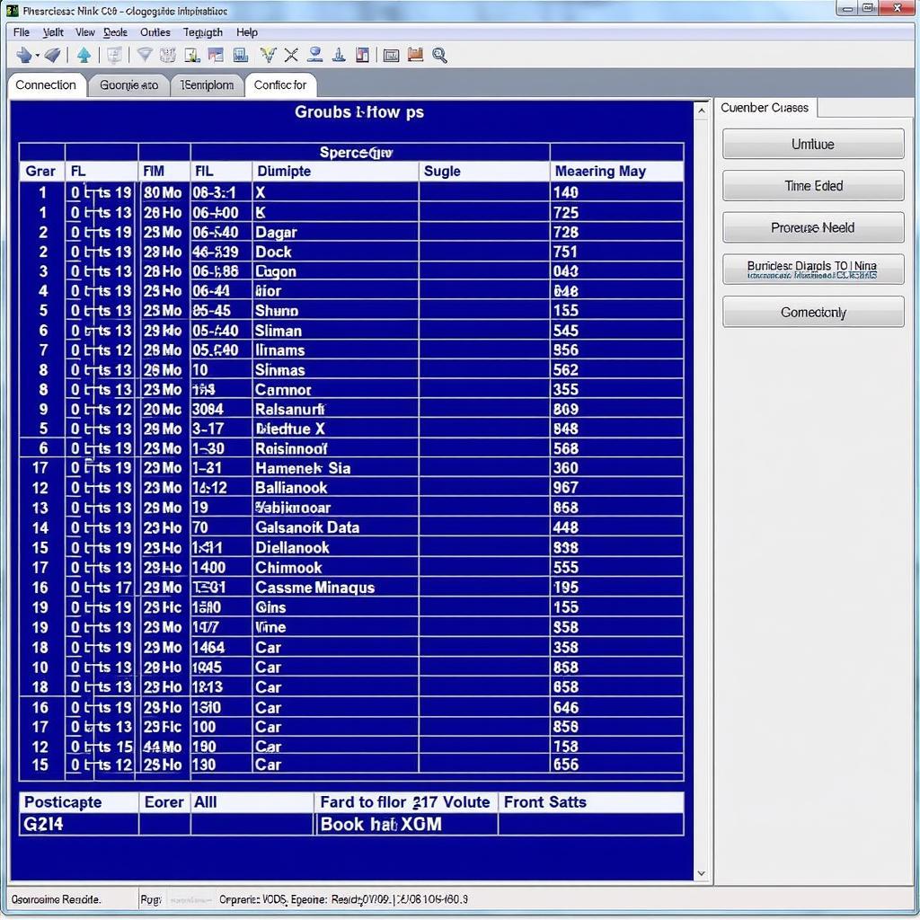 VCDS Groups Measuring Blocks Example