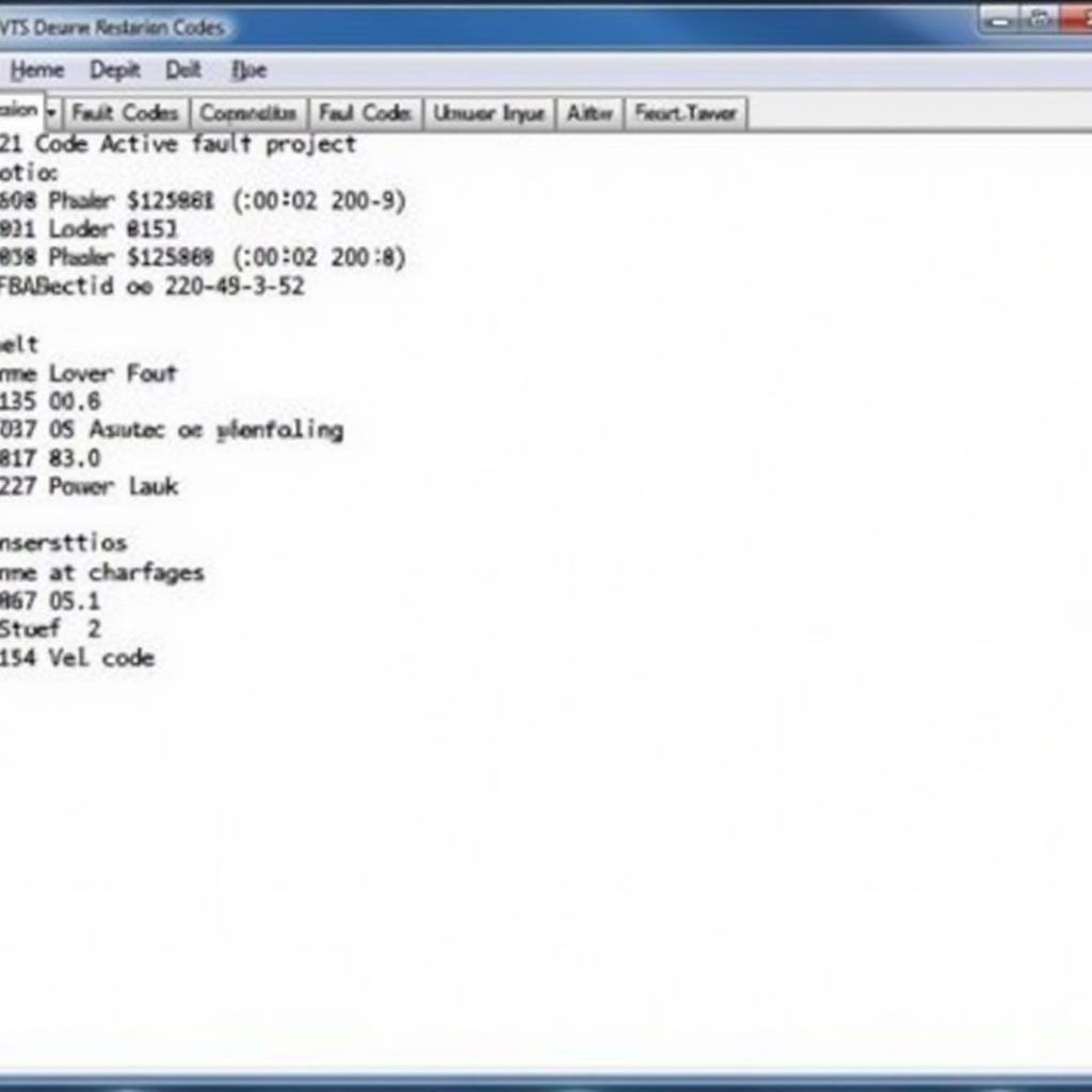 VCDS Lite Reading Fault Codes