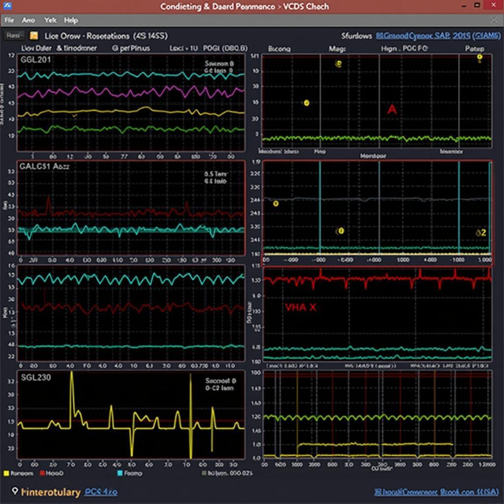 VCDS Software Displaying Live Data Graphs