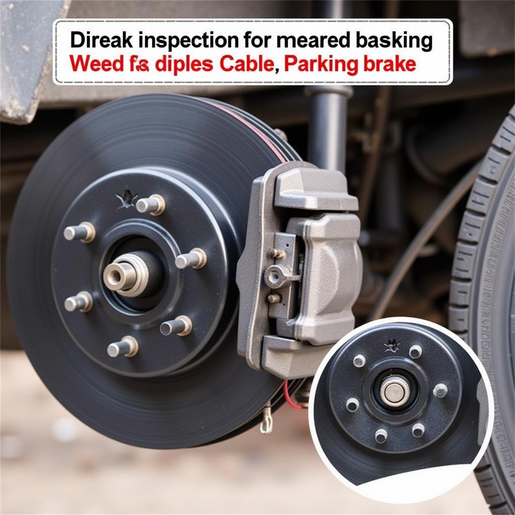 Inspecting Parking Brake Components