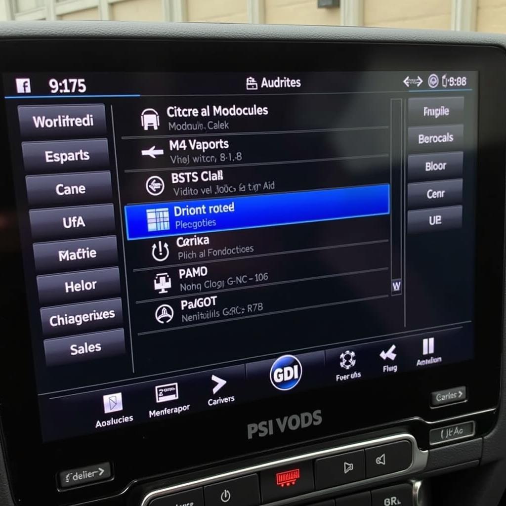 VCDS scan on an MK7 Golf GTI