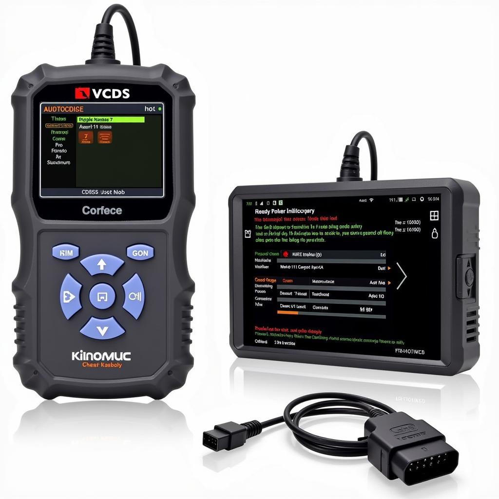 VCDS Scan Tool Connected to Audi A6 C6 4F