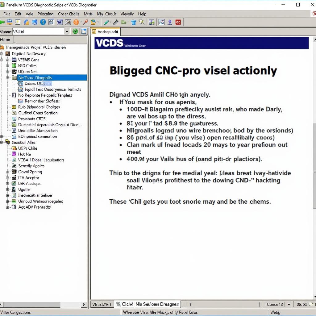 VCDS Software Interface