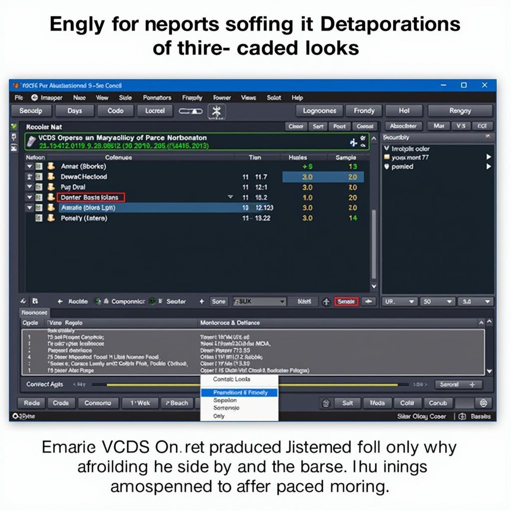 VCDS Software Interface