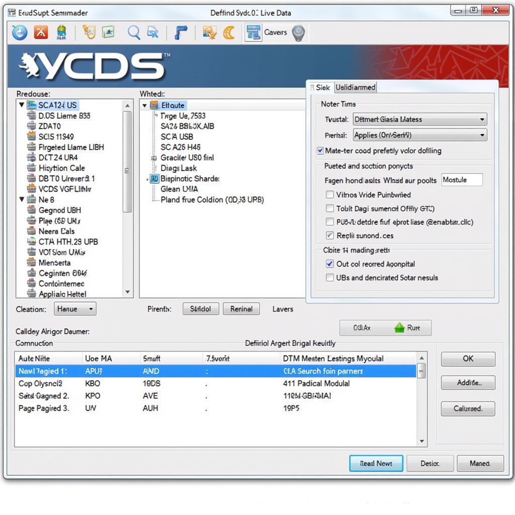 VCDS Software Interface Screenshot