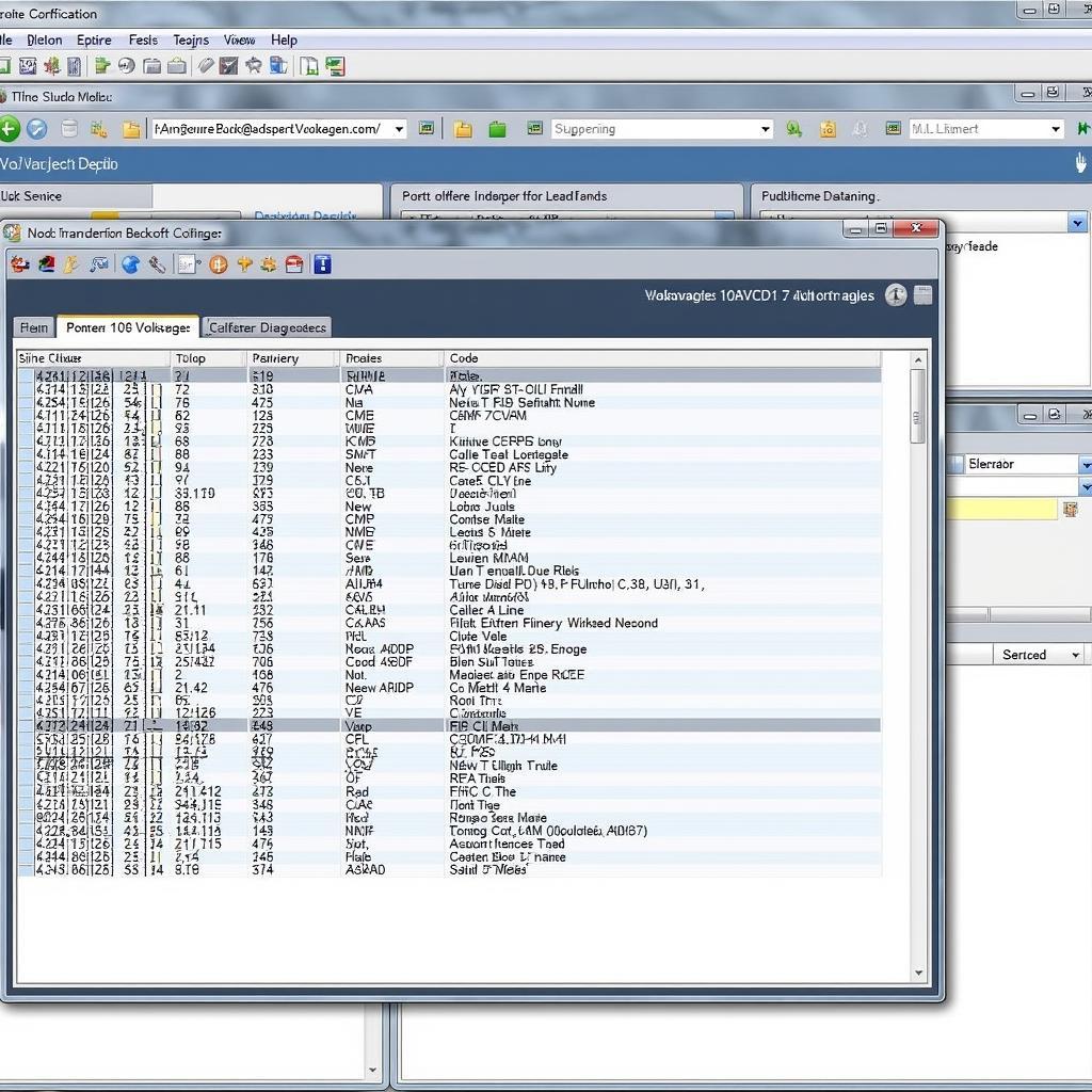 VCDS Software Interface