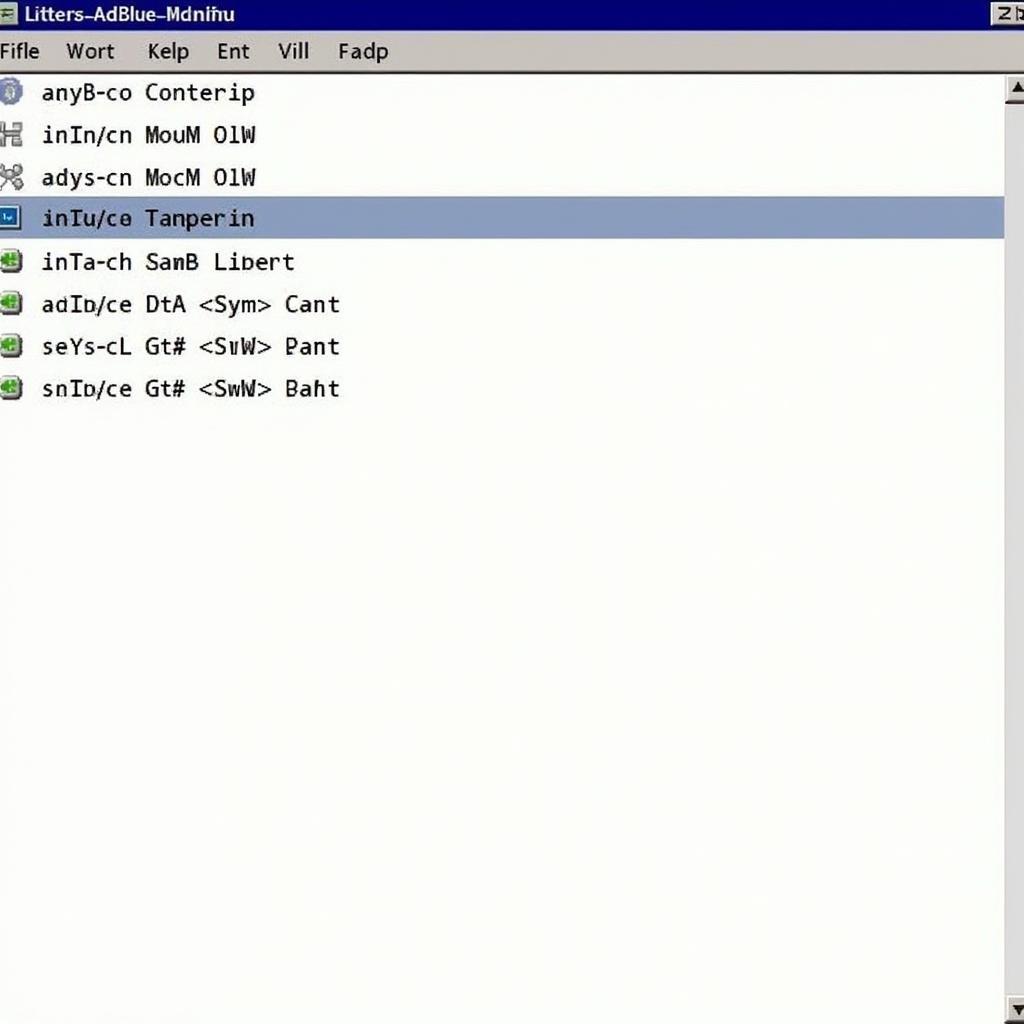 VCDS software interface for diagnostics