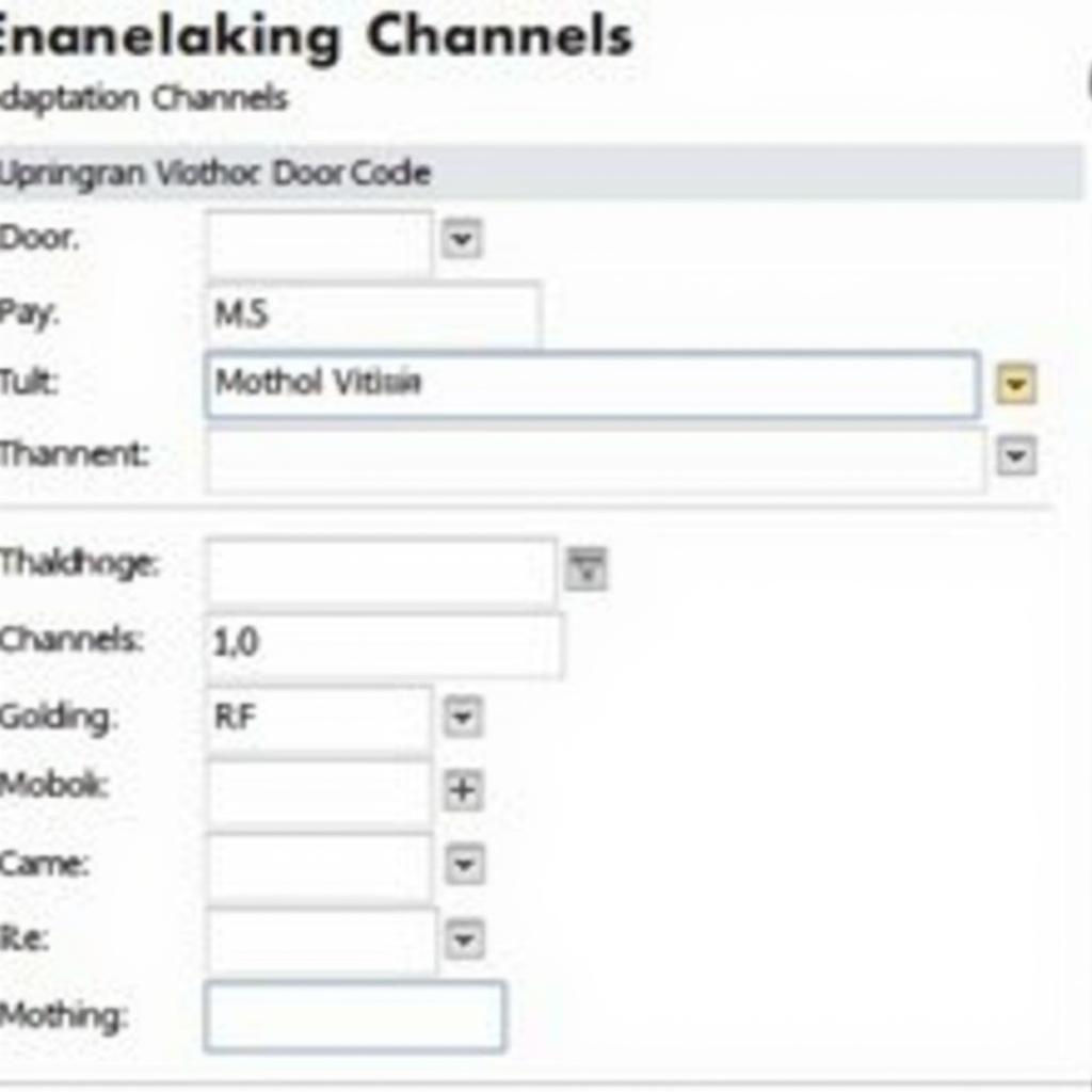 VCDS Software Interface for Audi A3 HomeLink Programming