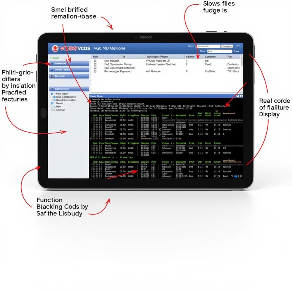 VCDS Tablet Dashboard