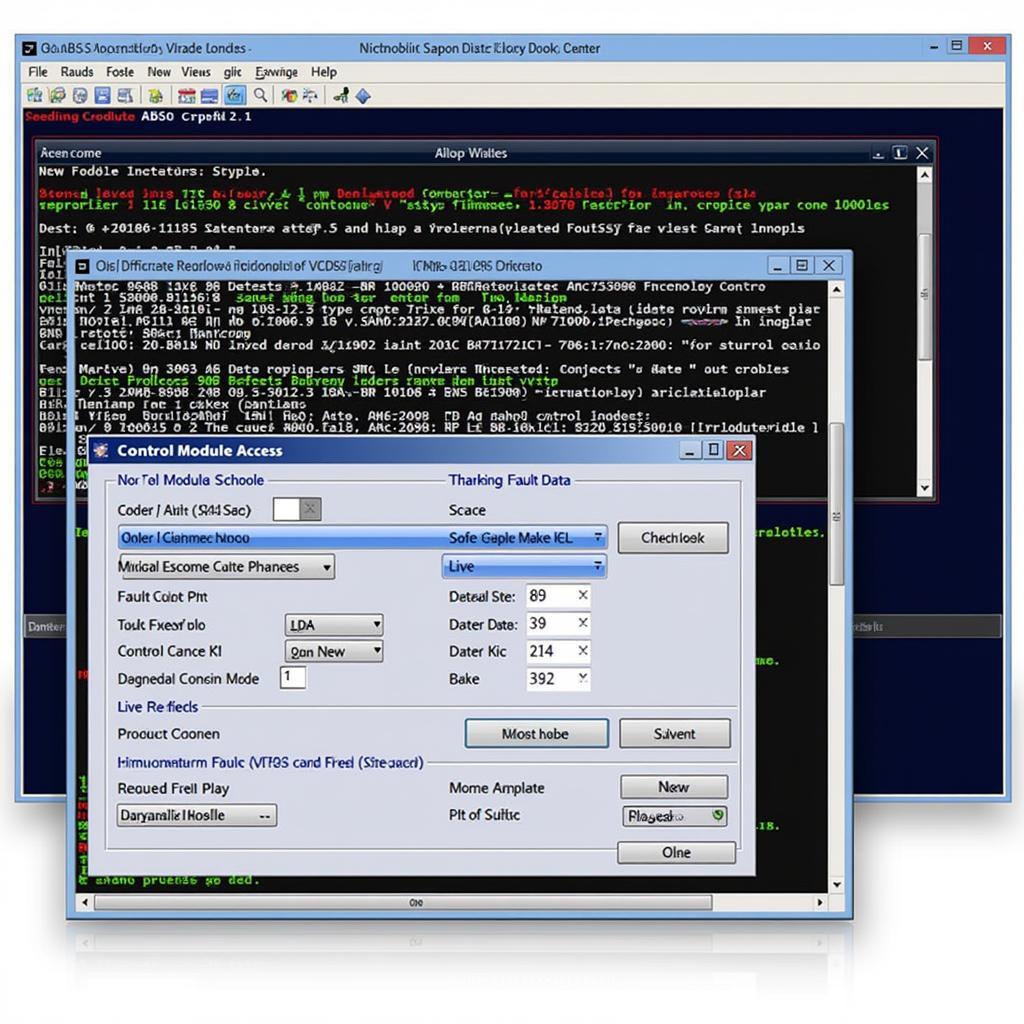 Volkswagen VCDS Diagnostics Screen