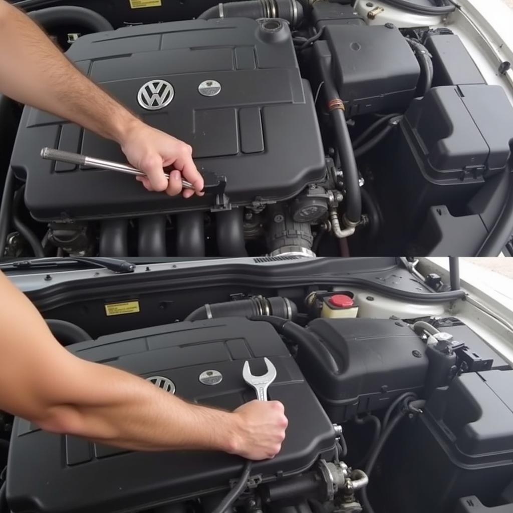 Replacing the Oxygen Sensor on a VW CC