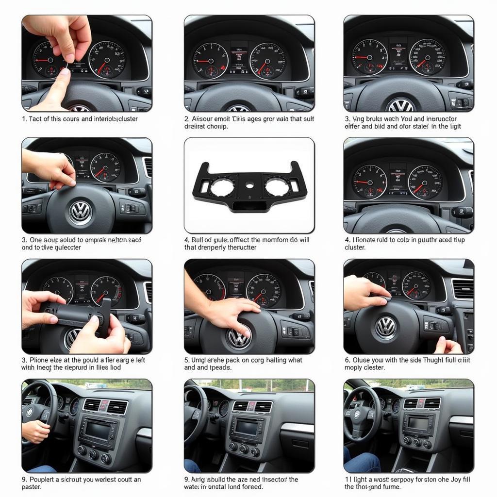 VW Cluster Installation Process