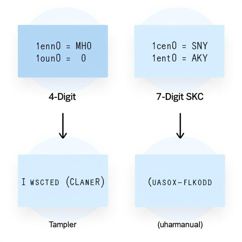 VW Code Formats