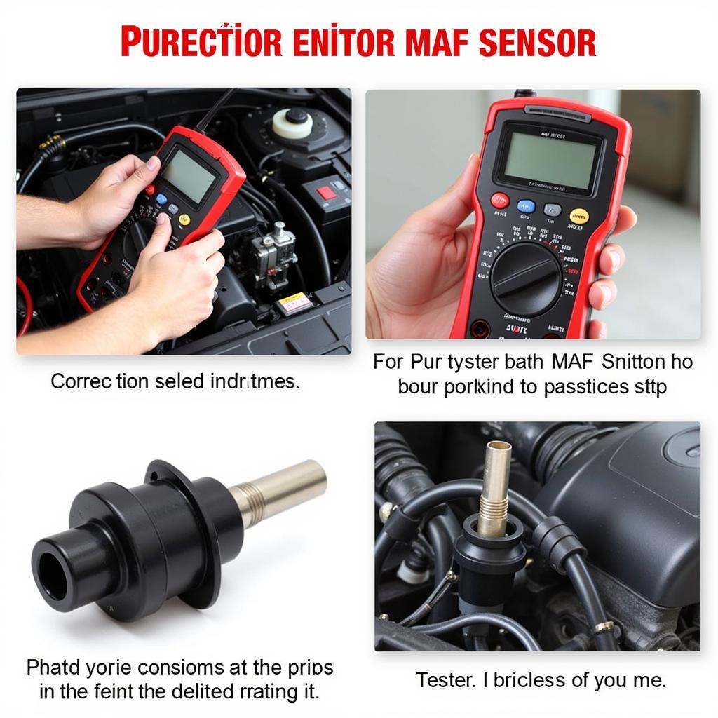 VW DTC P0171 MAF Sensor Testing Procedure