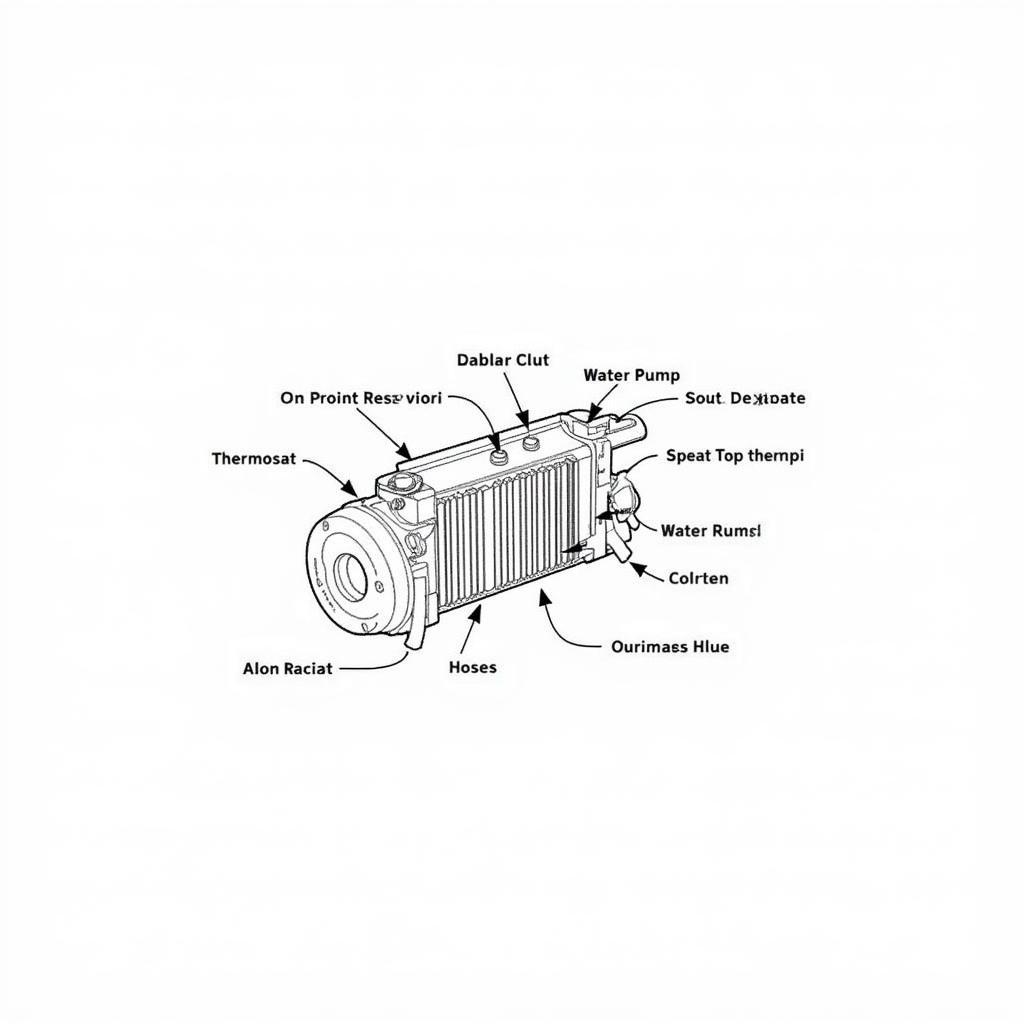 VW Engine Cooling System Diagram