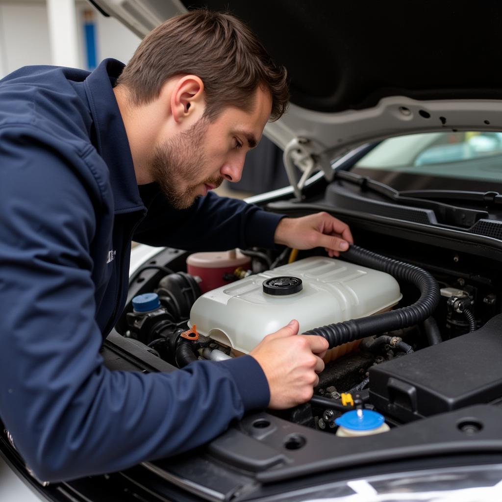 Checking Coolant System on VW Golf