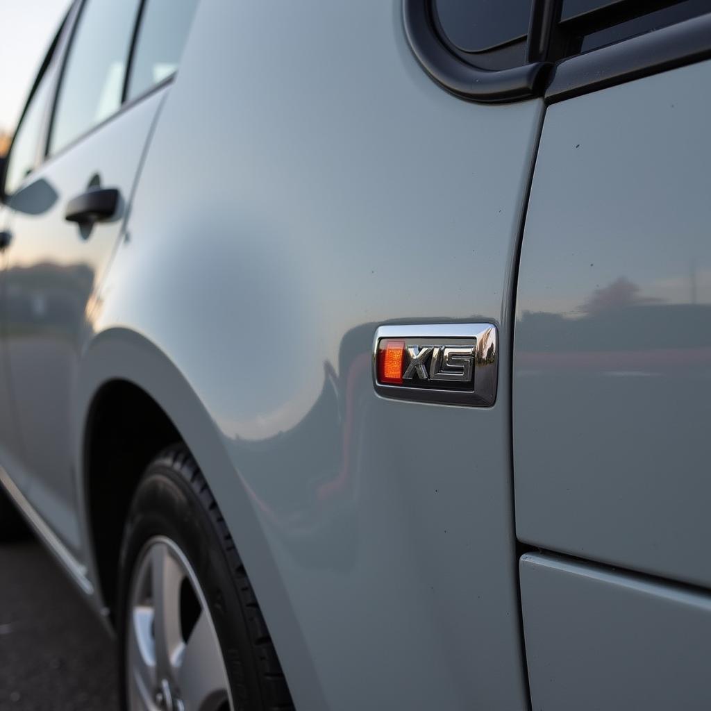 VW Golf with Grey Colour Code