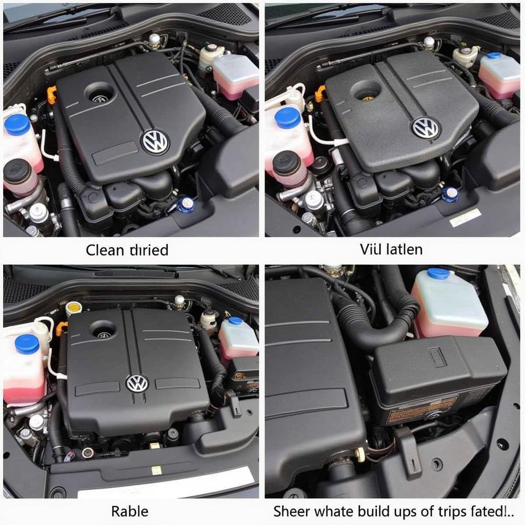 VW Golf P2015 Intake Manifold Cleaning