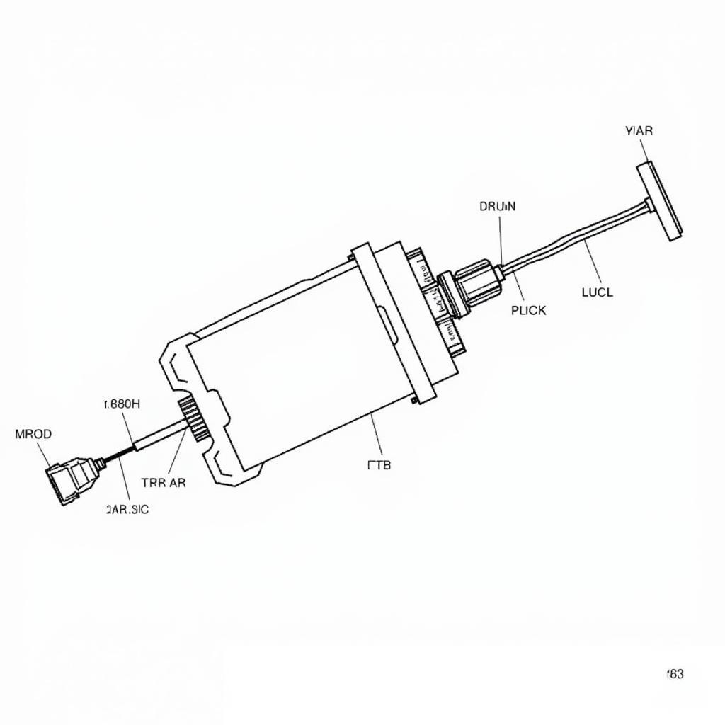 VW Golf PCM and ICM Wiring Diagram