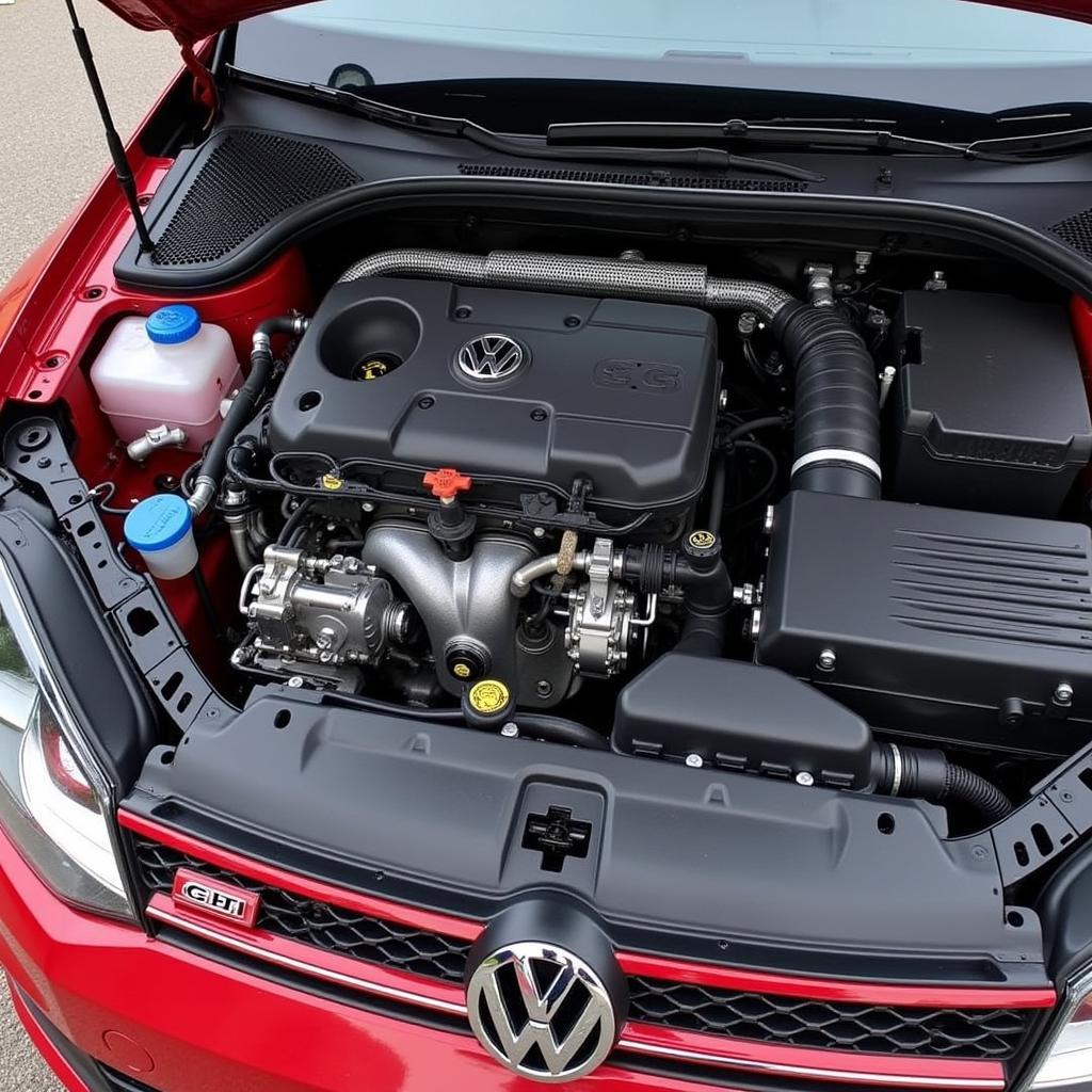 VW GTI MK7 Engine Bay