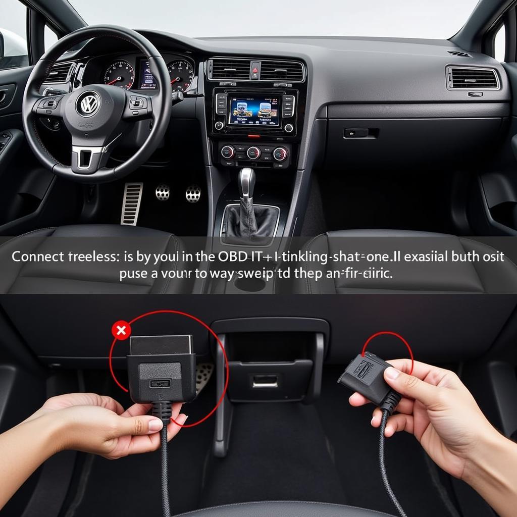 Connecting an OBD-II Scanner to a VW GTI