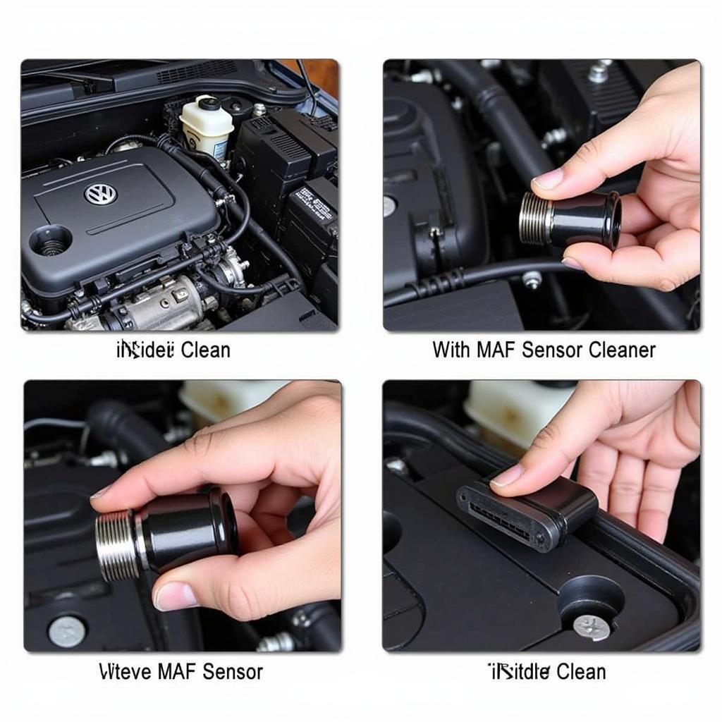 VW Jetta P2181 Error Code MAF Sensor Cleaning