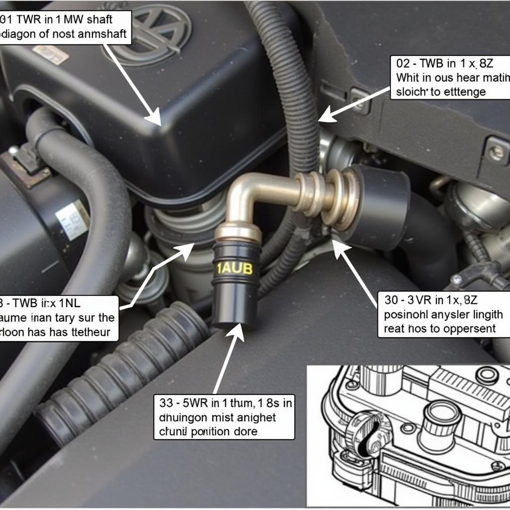 VW P0341 Camshaft Position Sensor Location