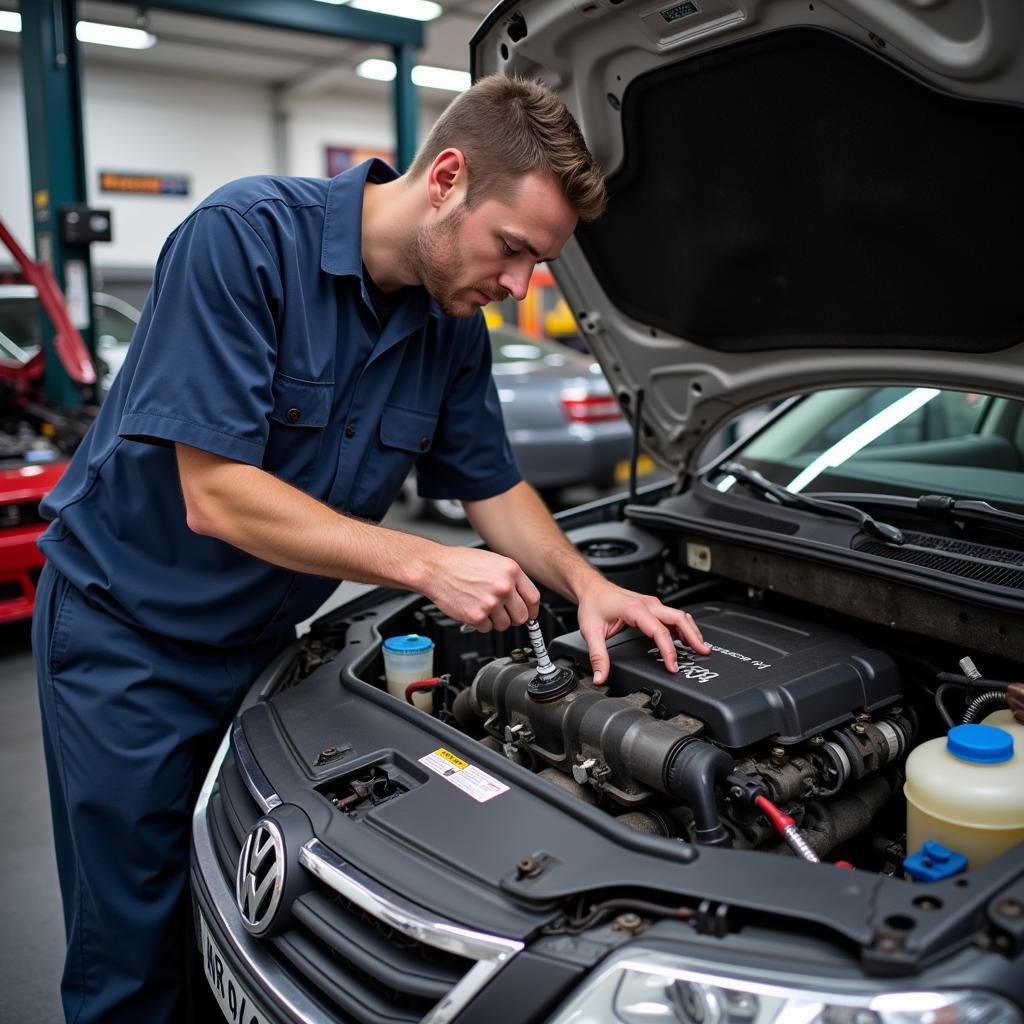 VW Passat 1.8T Engine Maintenance